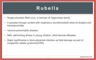 Congenital infections zac | PPTX