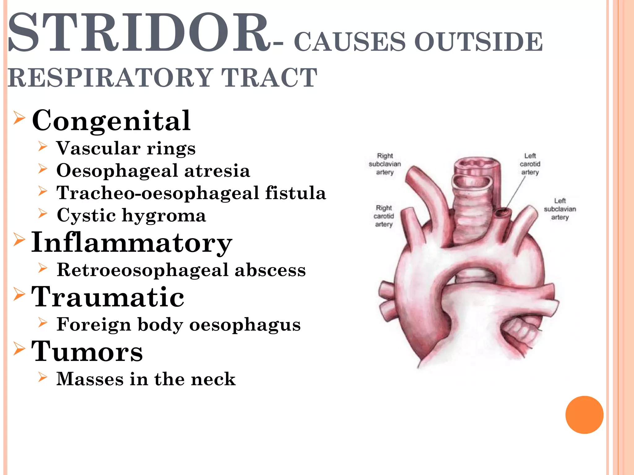 Congenital lesions of larynx and stridor management | PPT