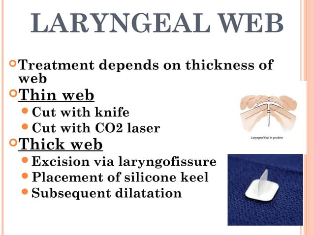 Congenital lesions of larynx and stridor management | PPT