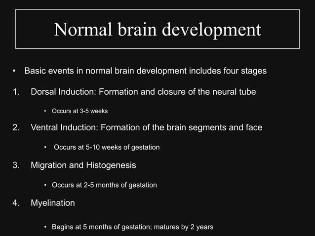 Congenital malformations of the brain abdul final | PDF