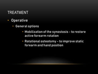 Congenital Radial Ulnar Synostosis.pptx