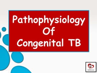 Pathophysiology
Of
Congenital TB
 