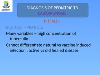 Dilemmas in the Congenital Tuberculosis .ppt