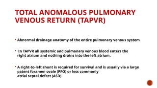Tapvr Rch congential cardivascular abnormalties.pptx