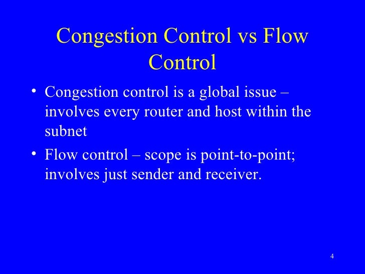 Congestion Control