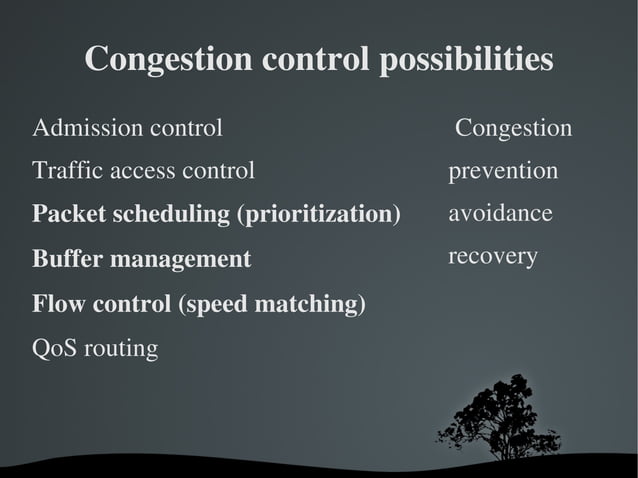 Congestion Control in Computer Networks - ATM and TCP | ODP