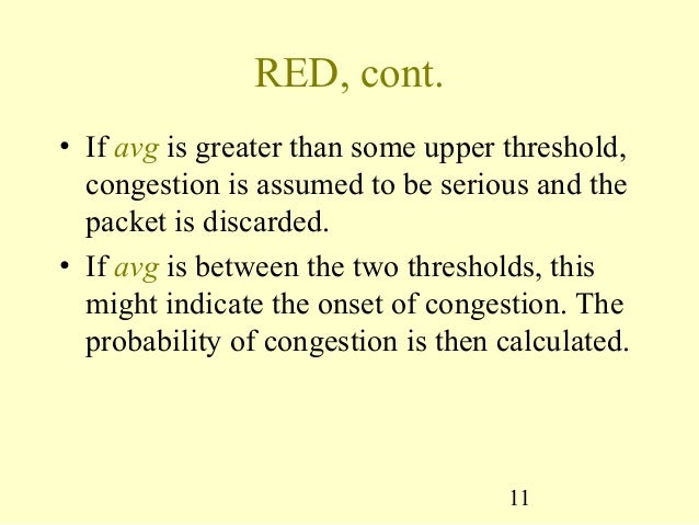 Congestion Control