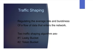 Congestion control | PPTX | Computer Networking | Computing