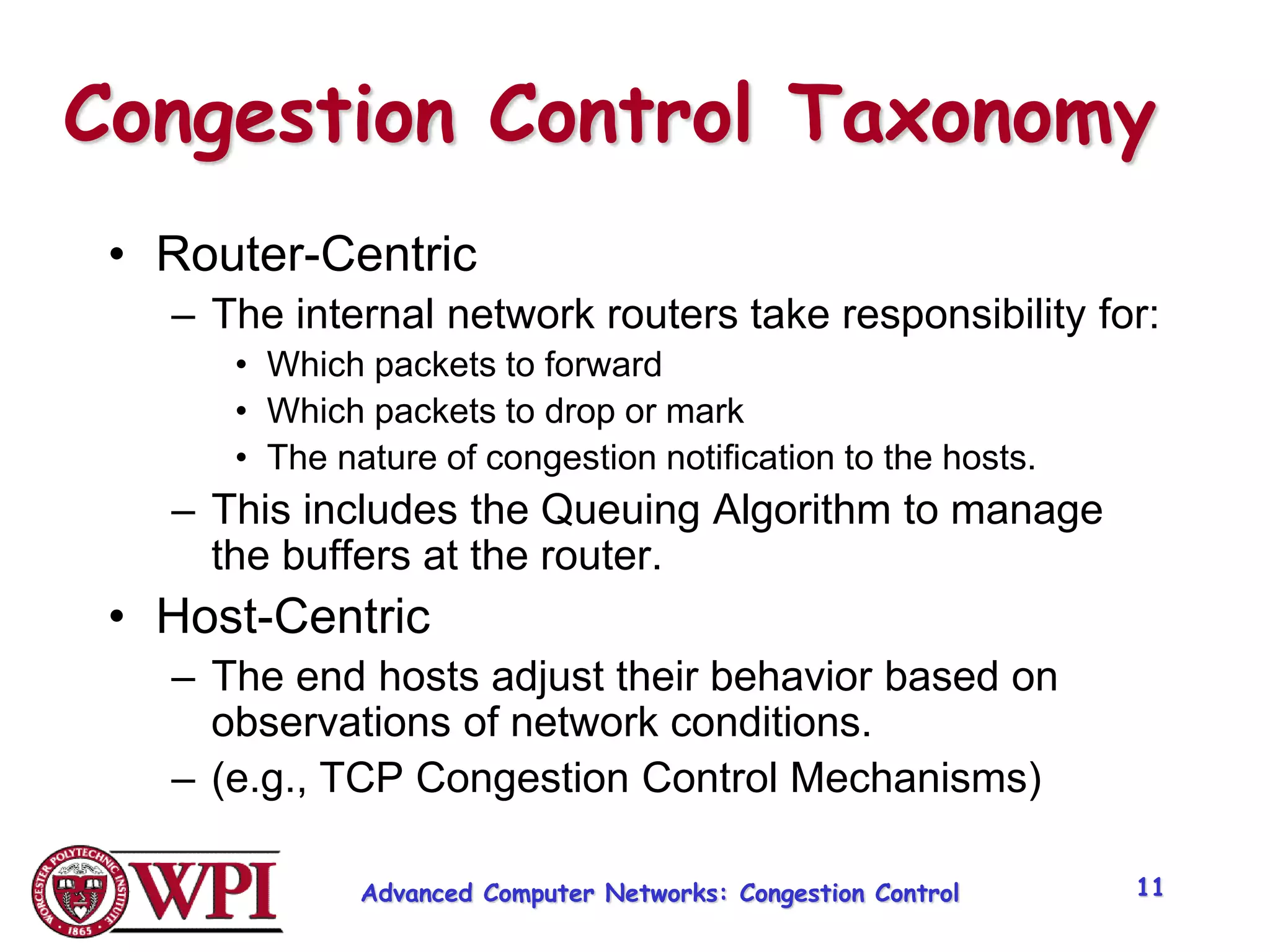 Congestion control | PPT