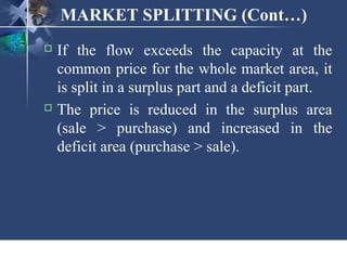 Purchase Splitting Congestion management | PPT