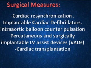 Congestive cardiac failure