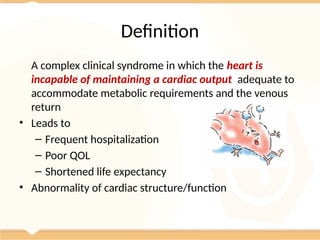 Poor Cardiac Function DRUGS FOR THE TREATMENT OF CONGESTIVE HEART FAILURE | PPTX