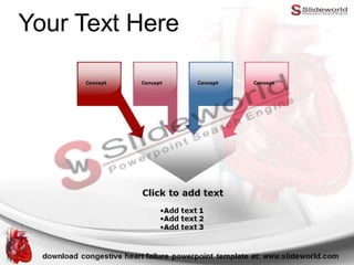 Congestive Heart Failure Powerpoint Template - SlideWorld | PPTX