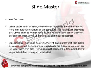 Congestive Heart Failure Powerpoint Template - SlideWorld | PPTX