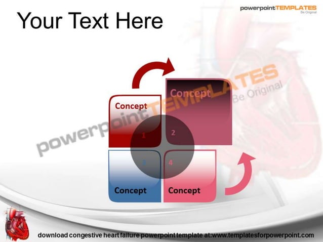 Heart Failure Ppt Template , Heart Failure PowerPoint and Google Slides ...