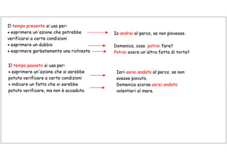 Congiuntivo condizionale