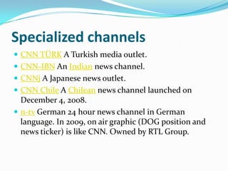 Conglomerate presentation & cnn | PPTX