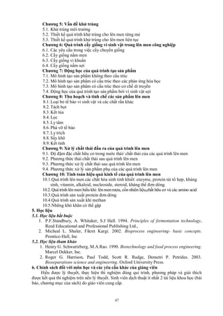 Cong nghe len men ii | PDF