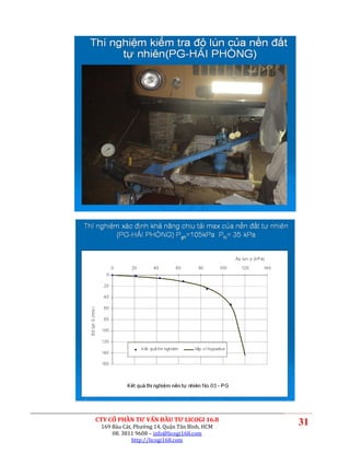 CTY CỔ PHẦN TƯ VẤN ĐẦU TƯ LICOGI 16.8
 169 Bàu Cát, Phường 14, Quận Tân Bình, HCM
                                              31
     08. 3811 9608 – info@licogi168.com
             http://licogi168.com
 