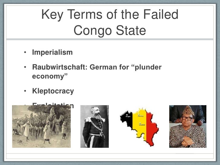 How was rubber harvested in the congo image