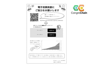 QR
Web
http://bitcoin.joho.fuk.kindai.ac.jp/voter_wallets/new
美味しかったお店の ボタンをタッチ！
計３票投票出来ます。
投票する
投票する
     
 