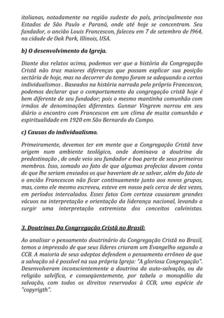 Congregação cristã no brasil