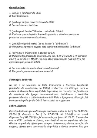 Congregação cristã no brasil