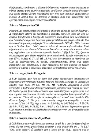 Congregação cristã no brasil