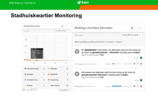 BAM Bouw en Techniek bv
Stadhuiskwartier Monitoring
 