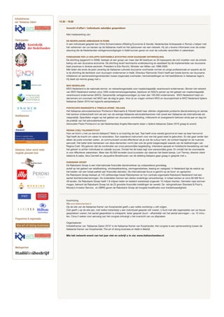 Congres Italiaanse Zaken 2010 - Programma | PDF