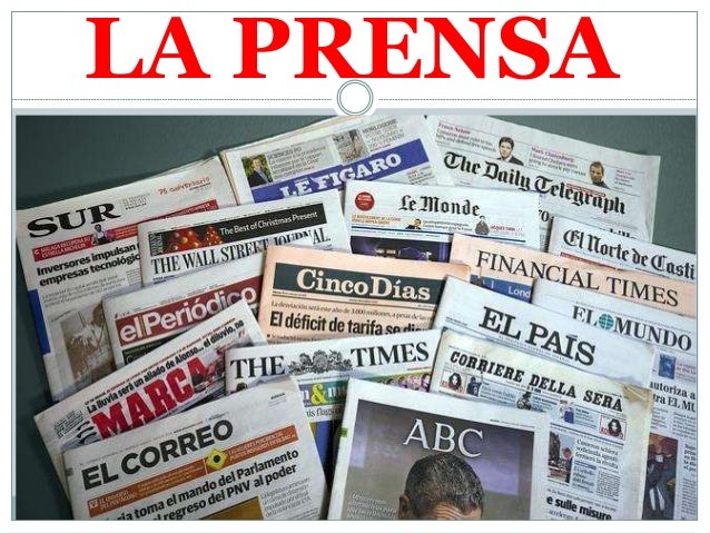 Resultado de imagen de prensa
