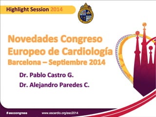 Dr. 
Pablo 
Castro 
G. 
Dr. 
Alejandro 
Paredes 
C. 
 