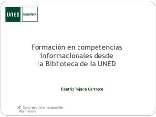 Beatriz Tejada Carrasco



XII Congreso Internacional de
Información
 