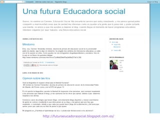 http://futuraeucadorasocial.blogspot.com.es/
 