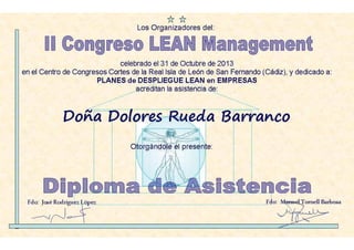 II Congreso Lean Management  