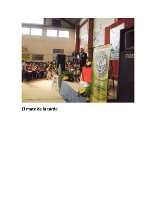 El mate de la tarde
 