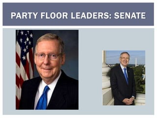 PARTY FLOOR LEADERS: SENATE
 