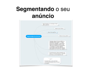 Segmentando o seu
anúncio
 