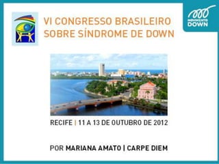 VI Congresso Brasileiro sobre SD