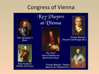 Congress of Vienna
 