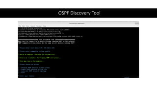 OSPF Discovery Tool
 