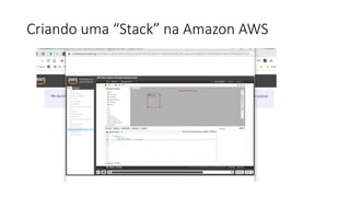 Criando uma “Stack” na Amazon AWS
 