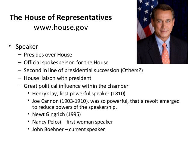 what are the powers of the speaker of the house