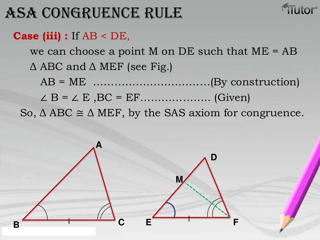 Congruence of Triangle