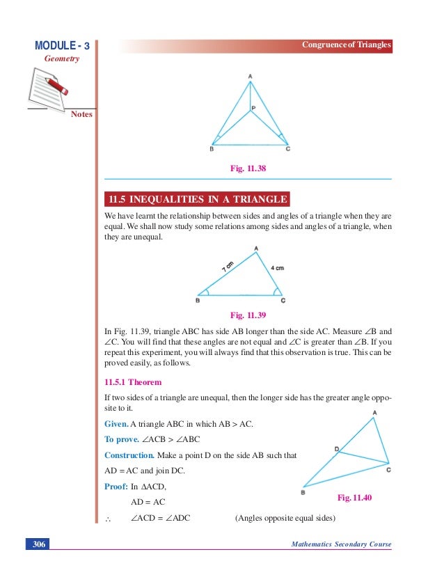 Triangle congruence theorems worksheet answers