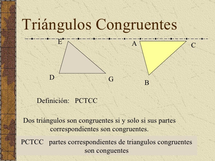 Congruencia De TriáNgulos