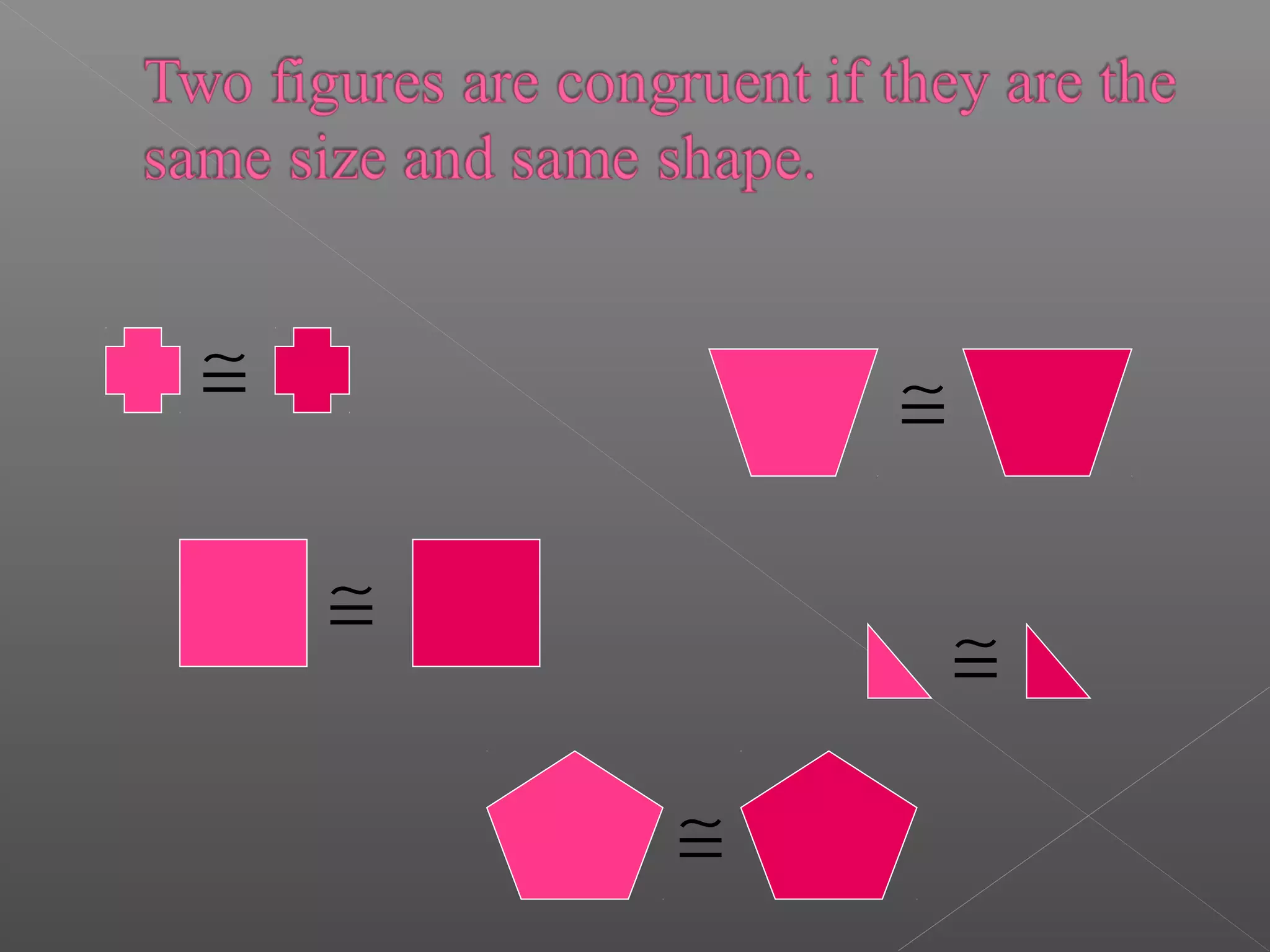 ≅
≅
≅
≅
≅
≅
 