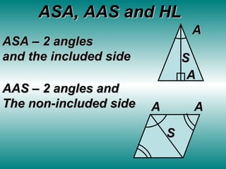 Congruent triangles | PPT