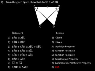 Congruent Triangles | PPTX