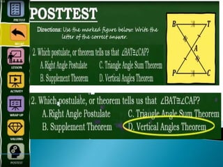 Math 8 Quarter 3 Topic: CONGRUENT TRIANGLES